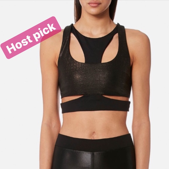 Koral Tops - ❌SOLD❌ NWT | Koral Tango Bra - Black/Halcyon